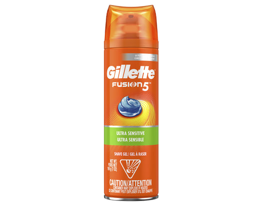 Gillette Fusion5 Ultra Sensitive Shave Gel - 198g