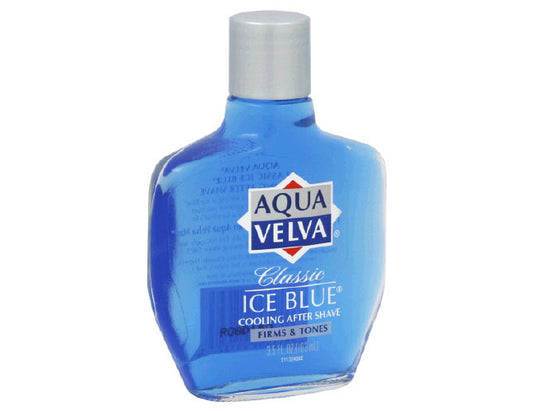 Aqua Velva Classic Ice Blue Cooling After Shave Liquid, 118 mL