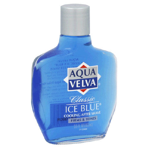 Aqua Velva Classic Ice Blue Cooling After Shave Liquid, 118ml