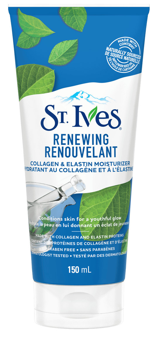 St. Ives Renewing Cream Collagen & Elastin Moisturizer, 150ml