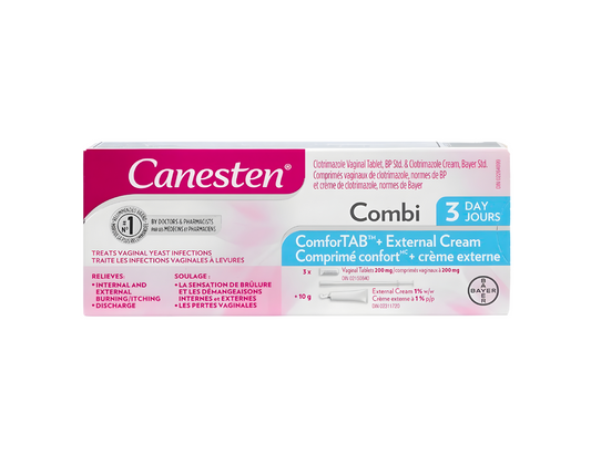 Canesten 3-Day Combi-Pak with ComfortTab (3 Count)