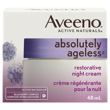 Aveeno Absolutely Ageless Restorative Night Cream, 48ml