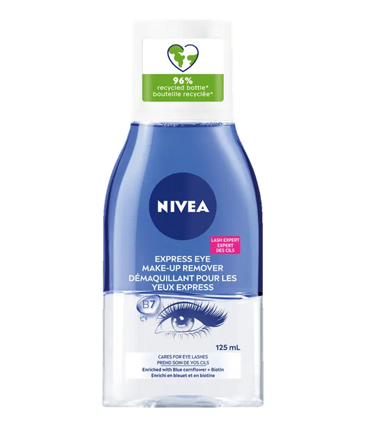 Nivea Express Eye Make-Up Remover, 125 mL