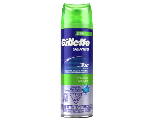 Gillette Series Soothing Shave Gel Aloe Vera, 198 g