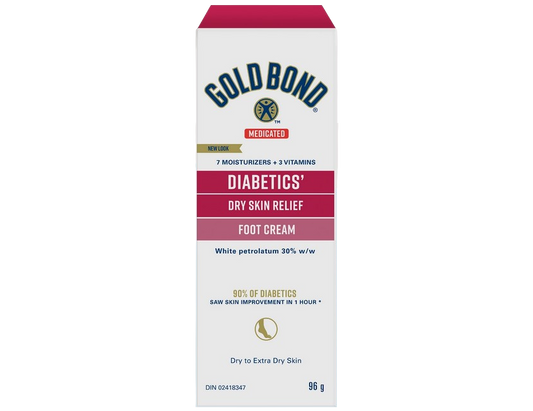 Gold Bond Diabetics Foot Cream – 96g