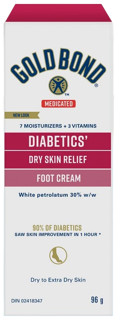 GoldBond Diabetics Foot Cream, 96g