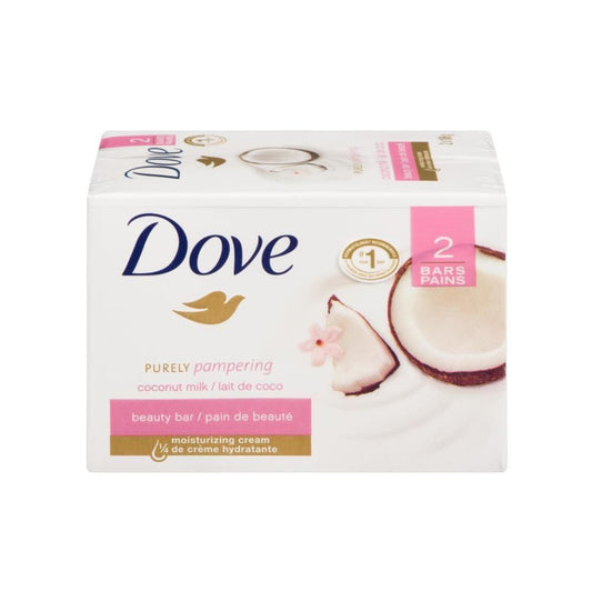 Dove Purely Pampering Coconut Milk Beauty Bars 106 g, 2 ct