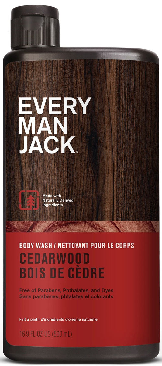 Every Man Jack Body Wash Cedarwood, 500 mL