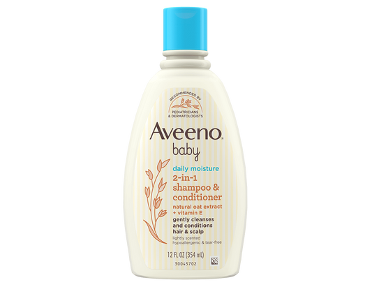 Aveeno Baby Daily 2-in-1 Shampoo & Conditioner, 354 mL