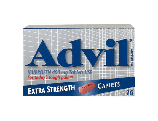 Advil Extra Strength Ibuprofen 400mg Caplets – 16 Count