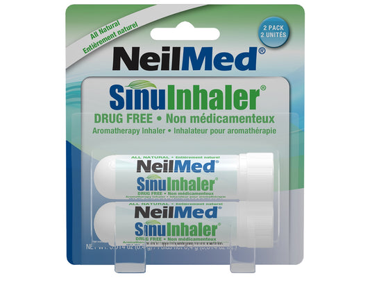 NeilMed SinuInhaler Natural Aromatherapy Inhaler - 2 Count