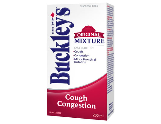 Buckley's Original Mixture Cough & Congestion Syrup, 200 mL