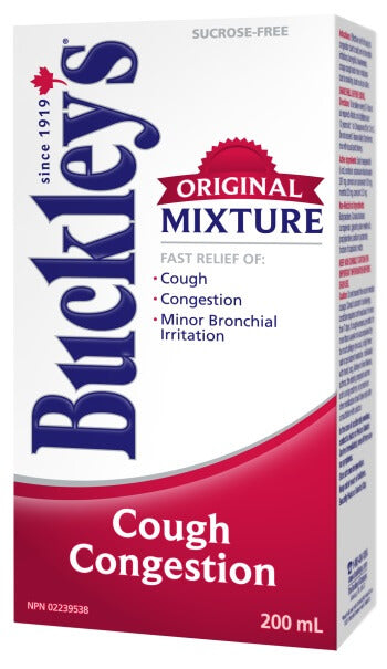 Buckley's Original Mixture Cough & Congestion Syrup, 200ml