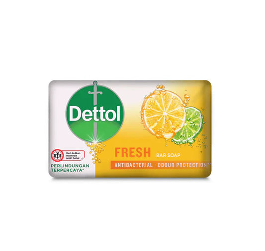 Dettol Fresh Antibacterial Bar Soap, 100 g