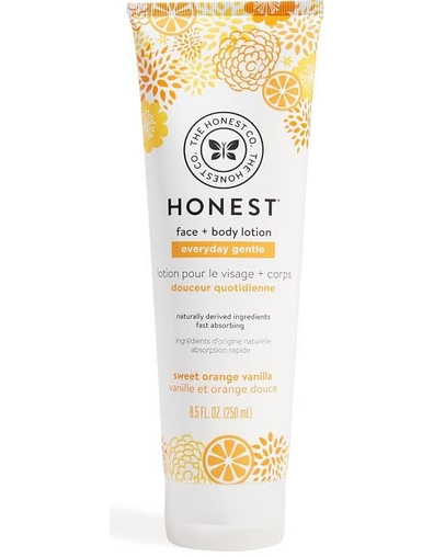 The Honest Company Face + Body Lotion Sweet Orange Vanilla, 8.5 fl oz
