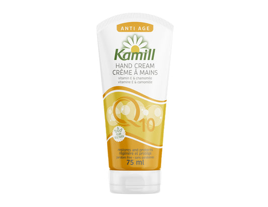 Kamill Q10 Anti-Age Hand Cream with Vitamin E & Chamomile, 75 mL