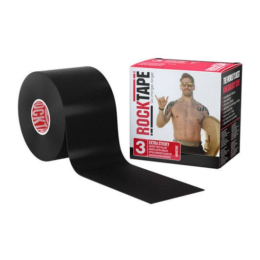 RockTape Extra Sticky Kinesiology Tape, Level 3, 1 ct