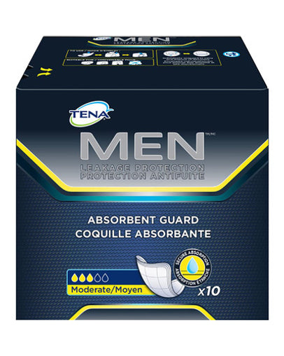 TENA Men Absorbent Guard Moderate - 10 Count