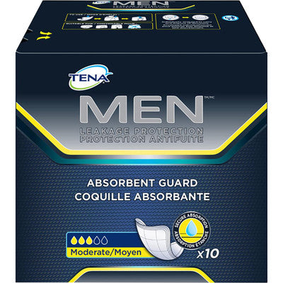 Tena Men Absorbent Guard Moderate, 10 ct