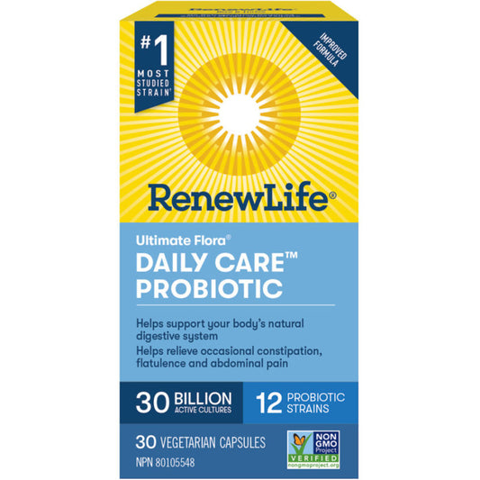 Renew Life Ultimate Flora Daily Care Probiotic, 30 ct