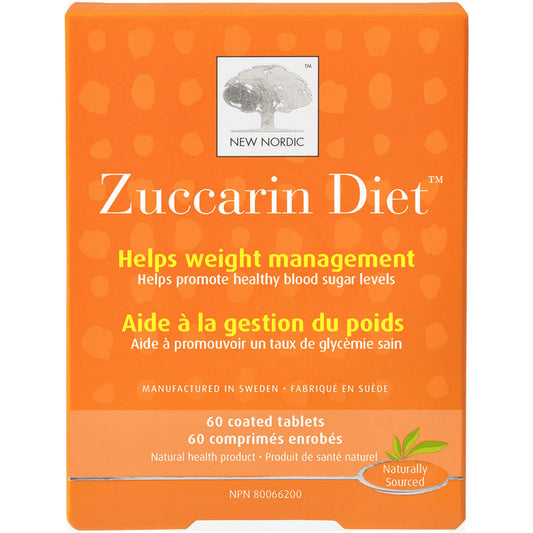 New Nordic Zuccarin Diet Tablets, 60 ct