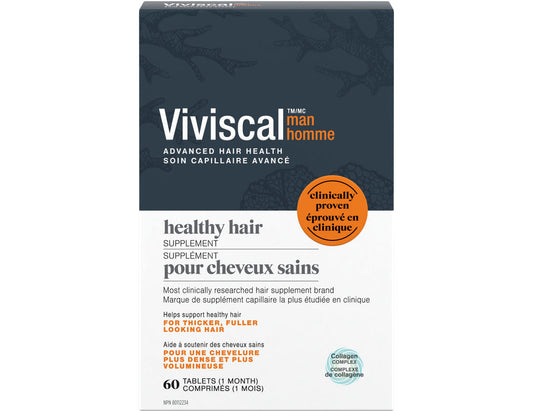 Viviscal Men's Hair Growth Supplement - 60 Tablets