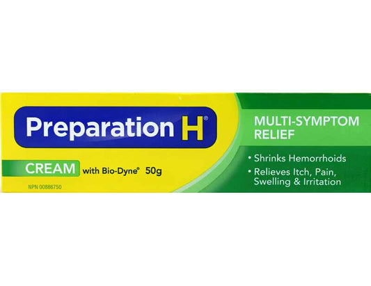 Preparation H Cream with Bio-Dyne 50 g