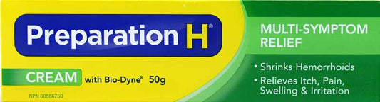 Preparation H Cream with Bio-Dyne 50 g
