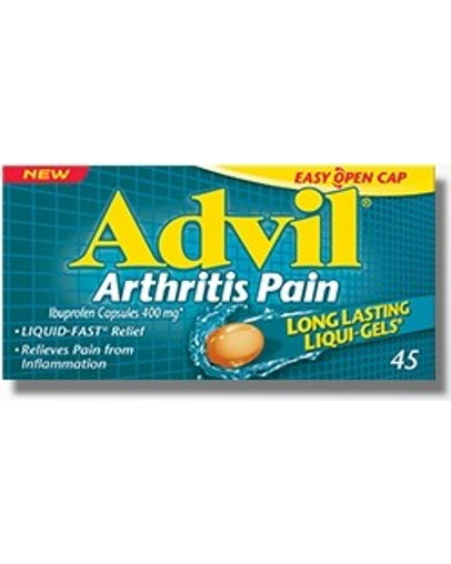 Advil Arthritis Pain 45 Capsules