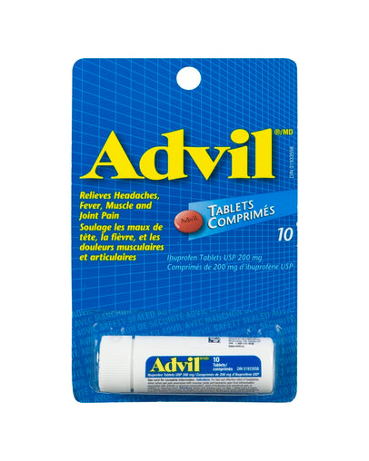 Advil Tablets Pocket Pack 200mg 10 Count