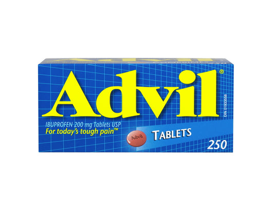 Advil Tablets 200mg Ibuprofen 250 Count
