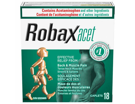 Robaxacet 18 Caplets