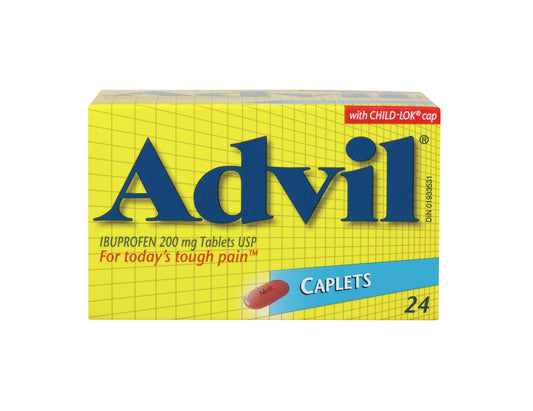 Advil Caplets 200 mg 24 Caplets