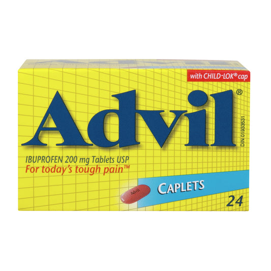 Advil Caplets 200 mg 24 Caplets