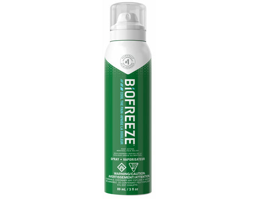 BioFreeze Fast Acting Menthol Pain Relief Spray 89 mL