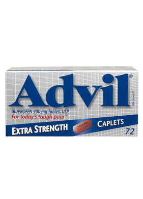 Advil Extra Strength Ibuprofen 400mg, 72 Caplets