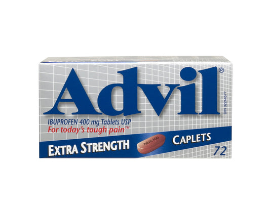 Advil Extra Strength Caplets 400 mg 72 Caplets